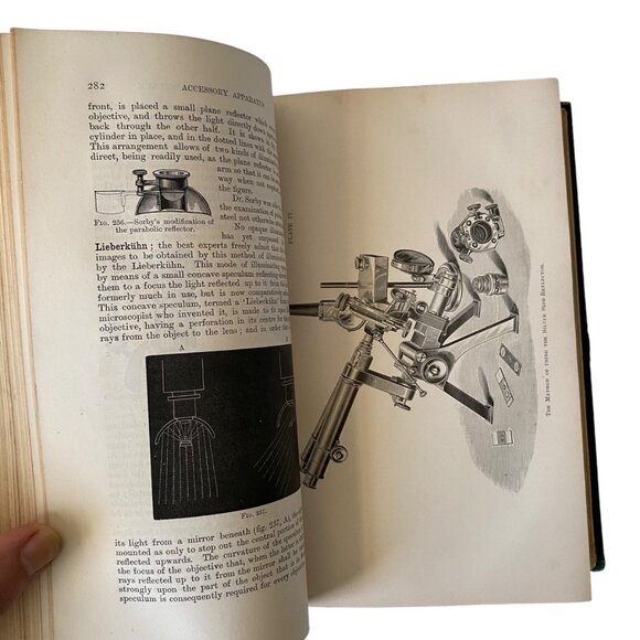 The Microscope And Its Revelations 7th Ed Carpenter Edited By Dallinger 1891 - Picture 6 of 10